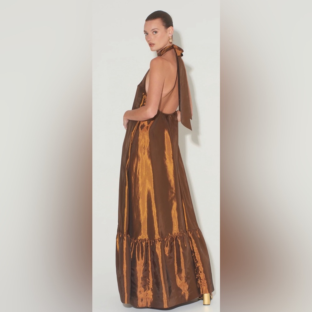 GATEAU GOWN COPPER - XS